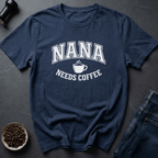 Coffee graphic Nana Coffee T-Shirt in by Caffeine Dept