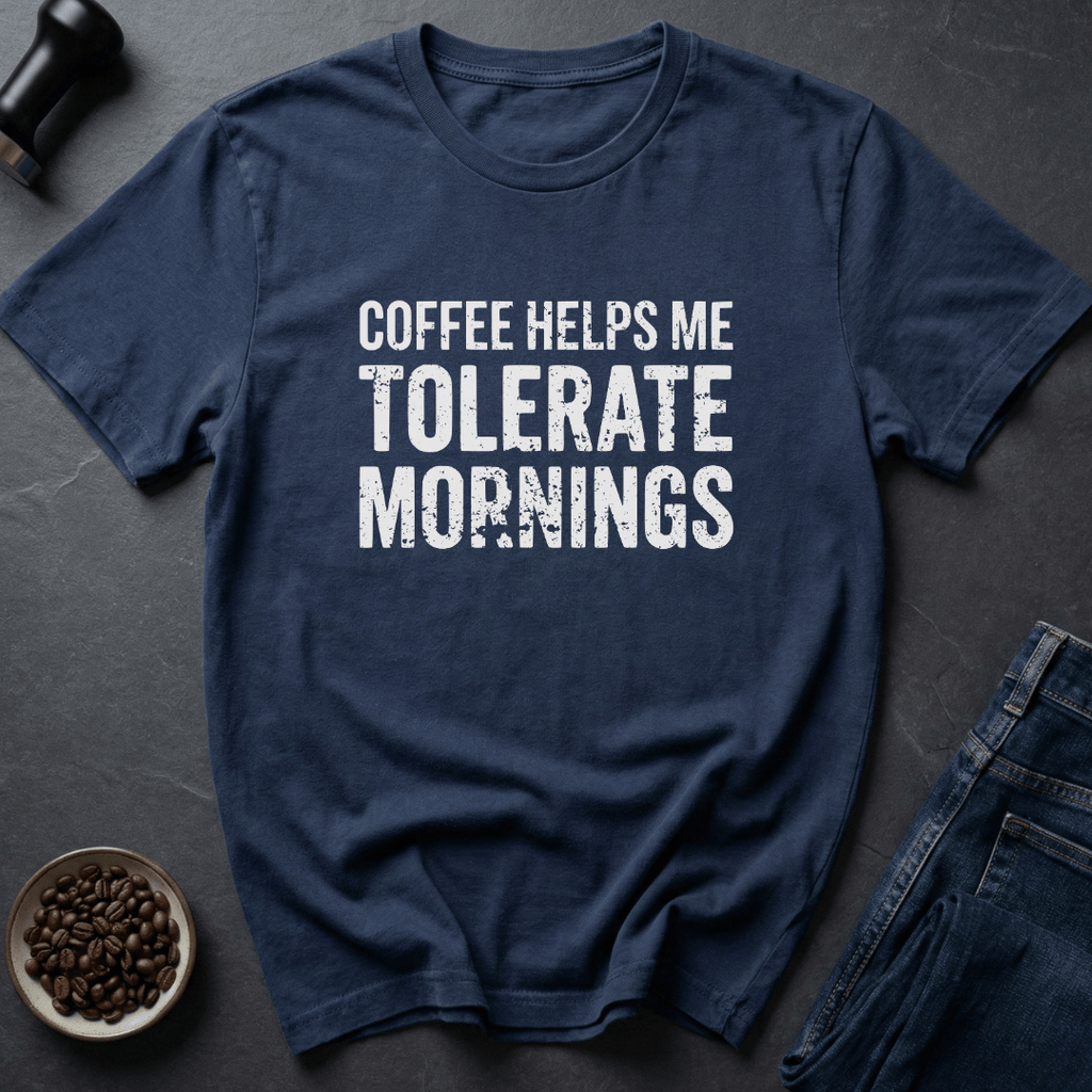 Coffee graphic Caffeine Therapy T-Shirt in by Caffeine Dept