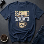 Coffee graphic Aged Energy T-Shirt in by Caffeine Dept