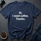 Coffee graphic Coffee Please T-Shirt in by Caffeine Dept
