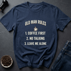 Coffee graphic Grandpa Manifesto T-Shirt in by Caffeine Dept