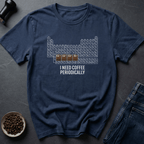 Coffee graphic Periodic Coffee T-Shirt in by Caffeine Dept