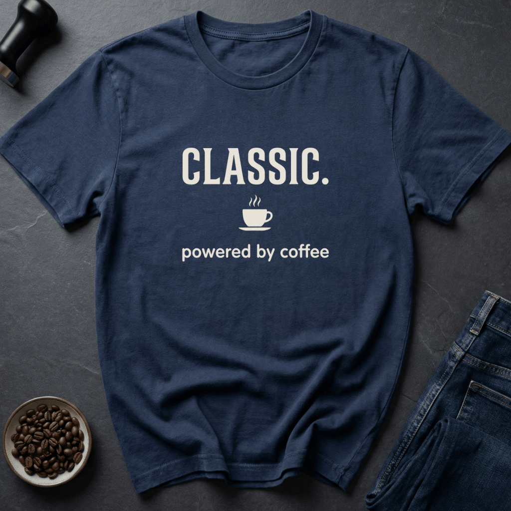 Coffee graphic Classic Fuel T-Shirt in by Caffeine Dept
