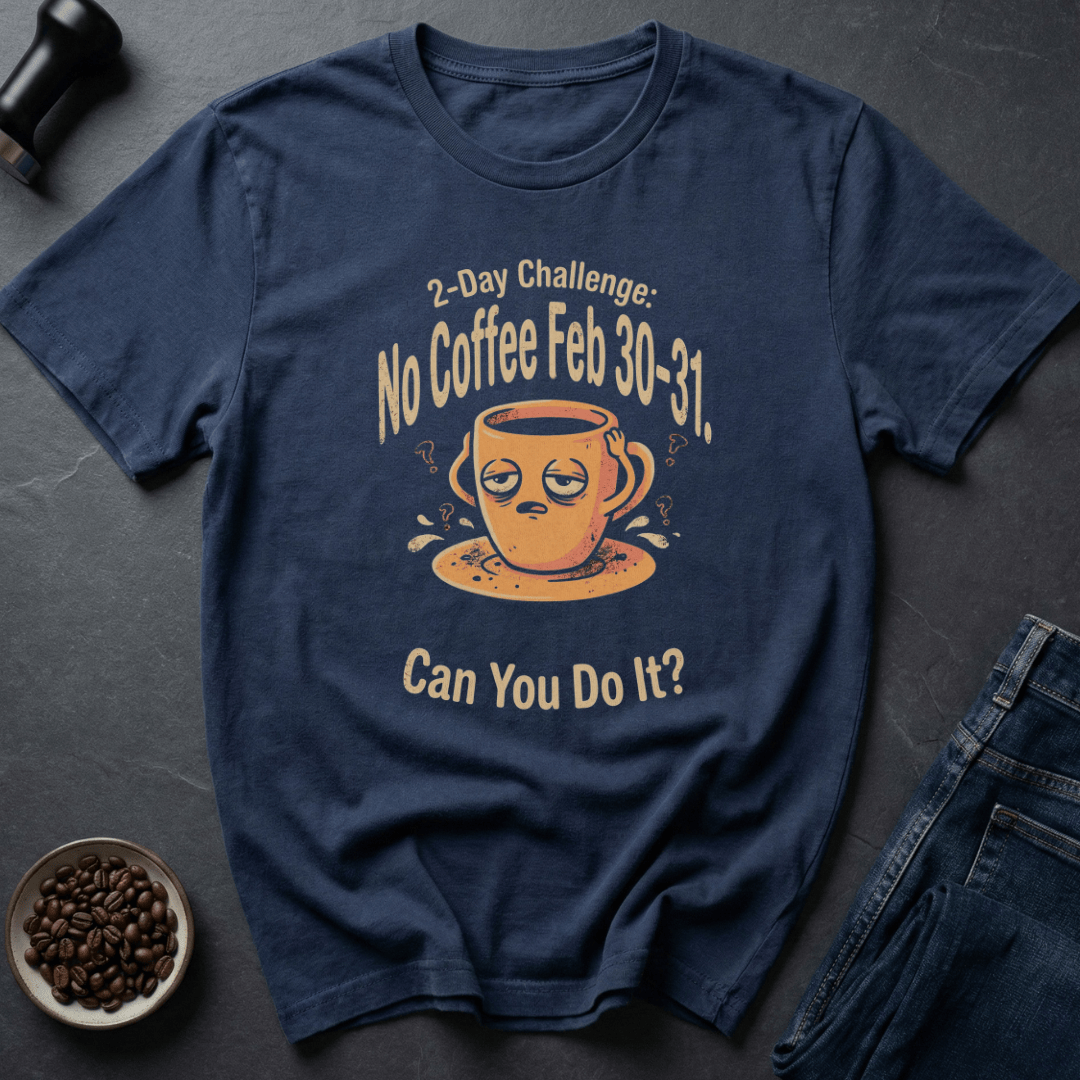 Coffee graphic Impossible Challenge T-Shirt in by Caffeine Dept