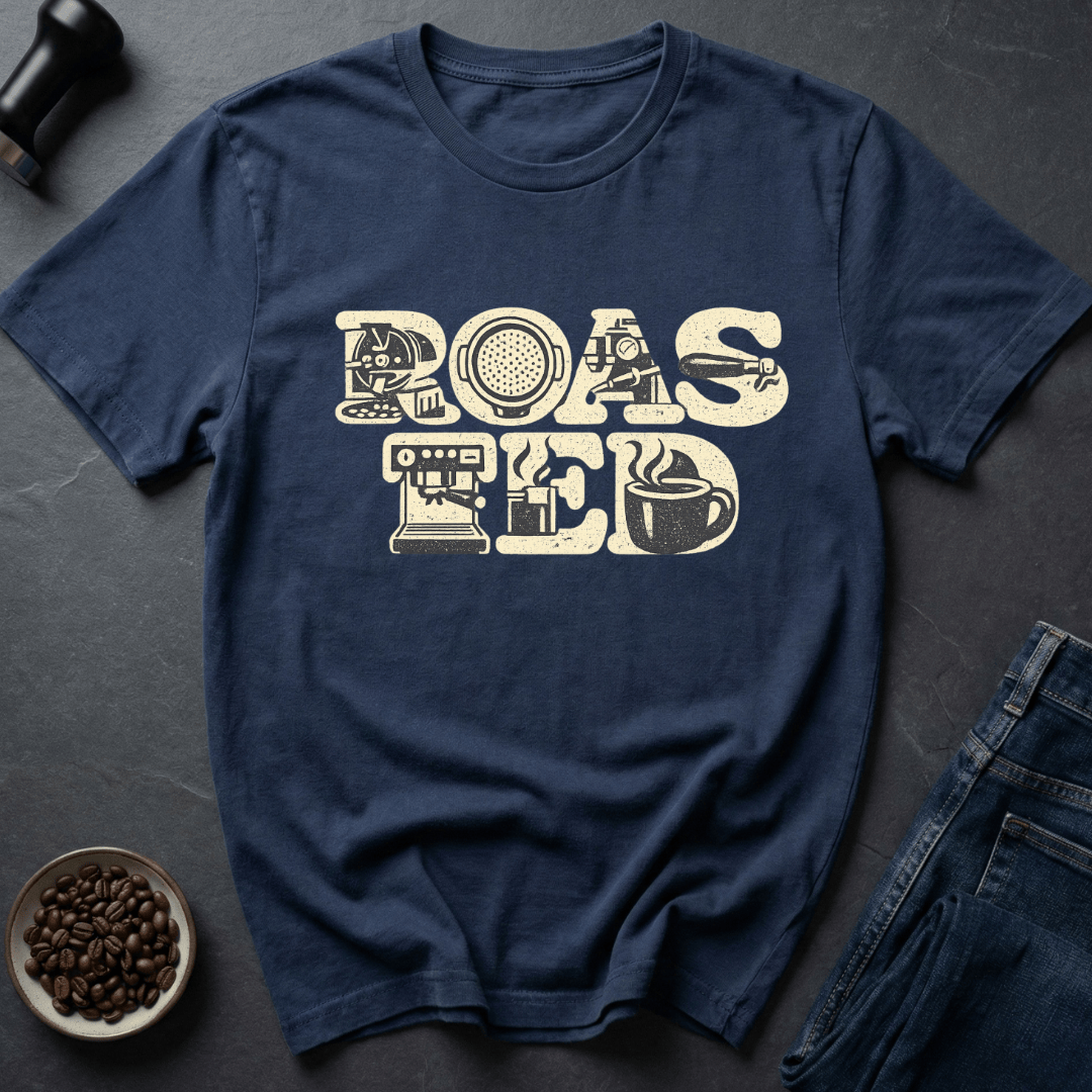 Coffee graphic Bean Roast T-Shirt in by Caffeine Dept