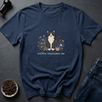 Coffee graphic Caffeine Cat T-Shirt in by Caffeine Dept