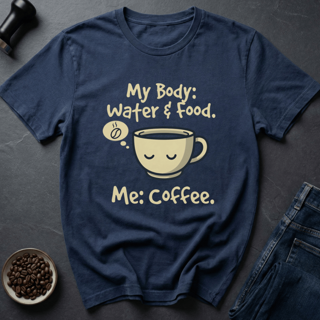 Coffee graphic Coffee Life T-Shirt in by Caffeine Dept