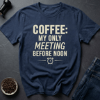 Coffee graphic Coffee Meeting T-Shirt in by Caffeine Dept