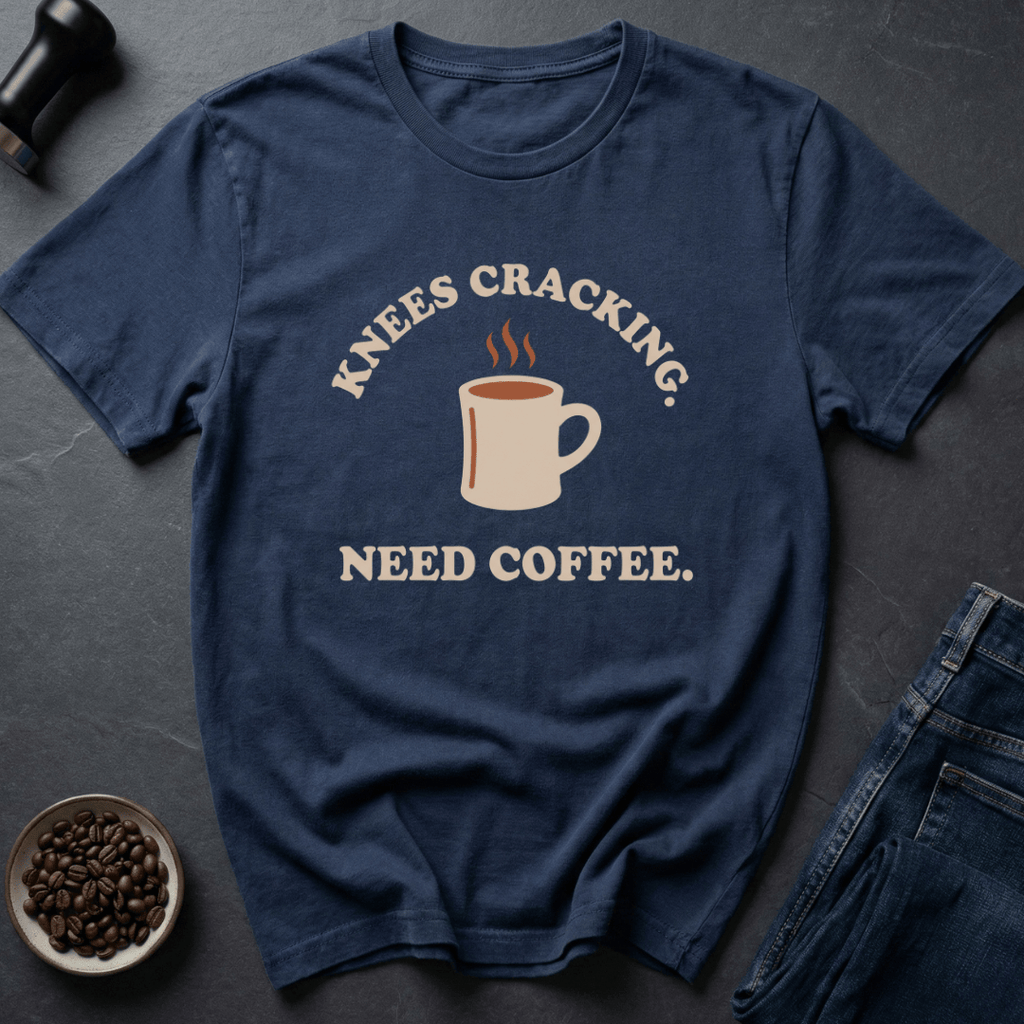 Coffee graphic Old Bones T-Shirt in by Caffeine Dept