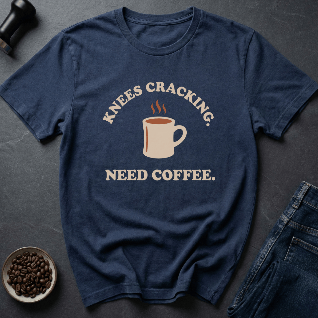 Coffee graphic Old Bones T-Shirt in by Caffeine Dept