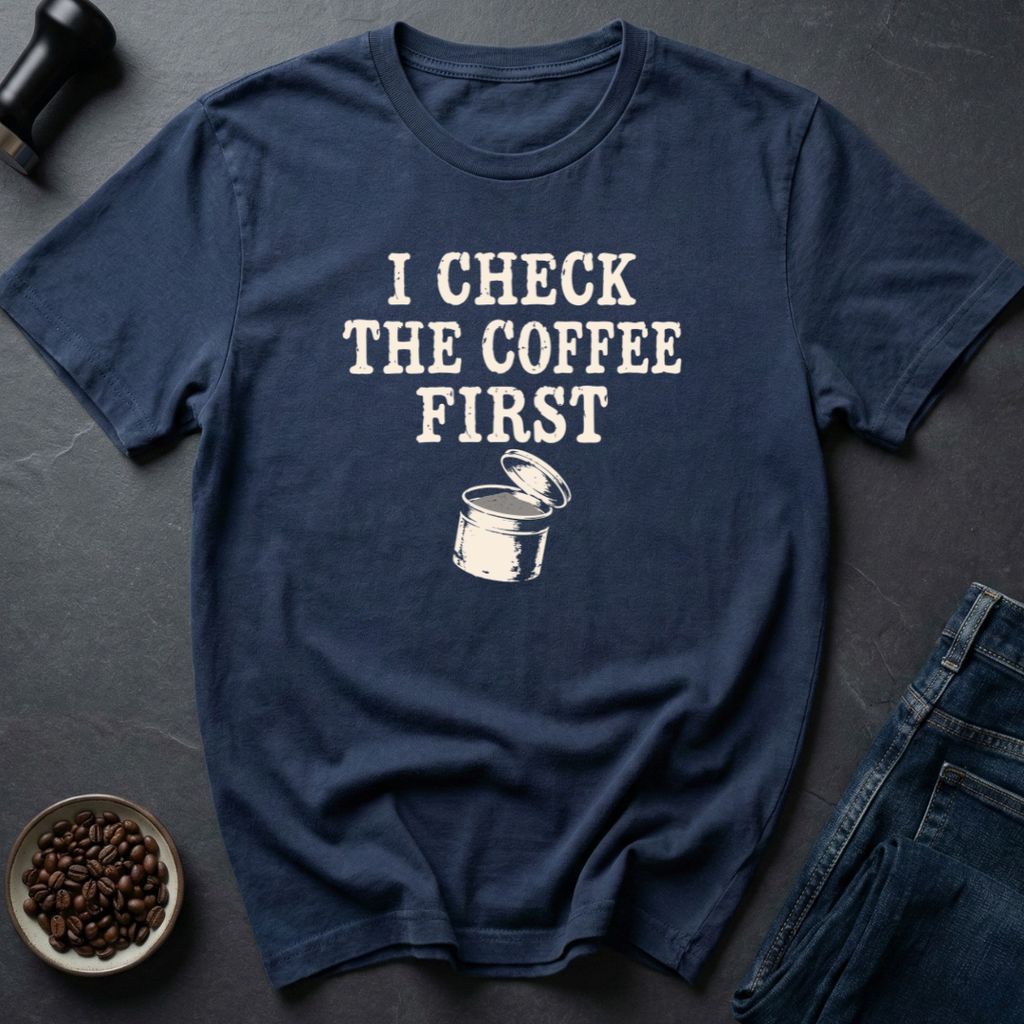 Priorities Checked T-Shirt