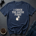 Priorities Checked T-Shirt