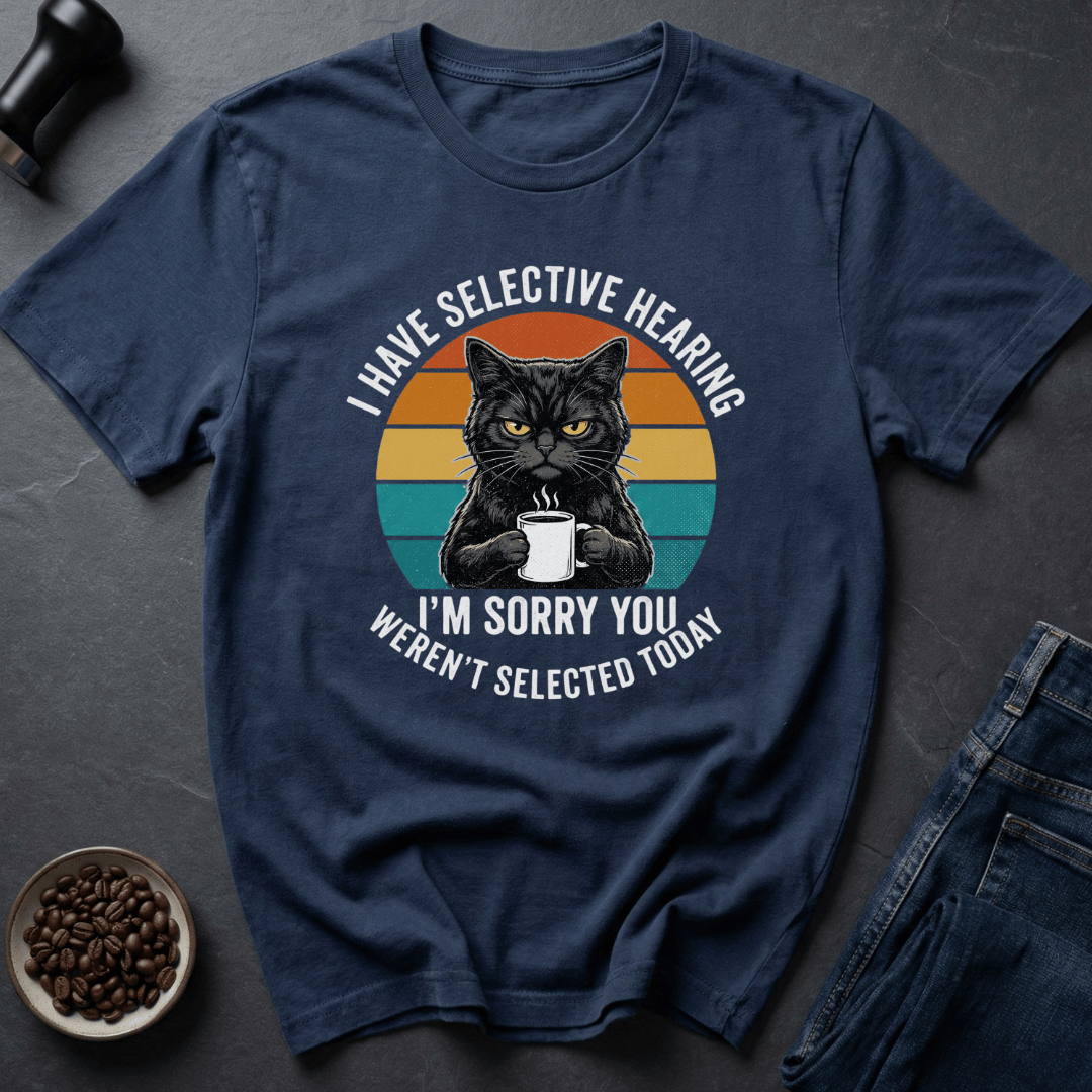 Coffee graphic Morning Attitude T-Shirt in by Caffeine Dept
