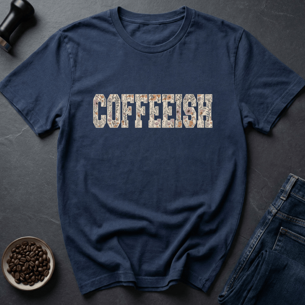 Coffee graphic Coffee Bloom T-Shirt in by Caffeine Dept