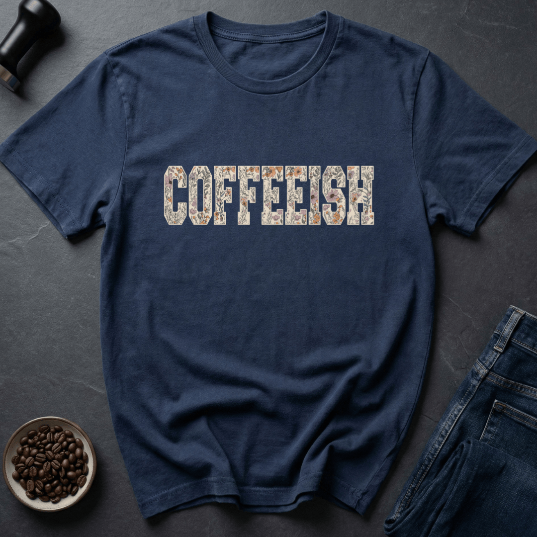 Coffee graphic Coffee Bloom T-Shirt in by Caffeine Dept