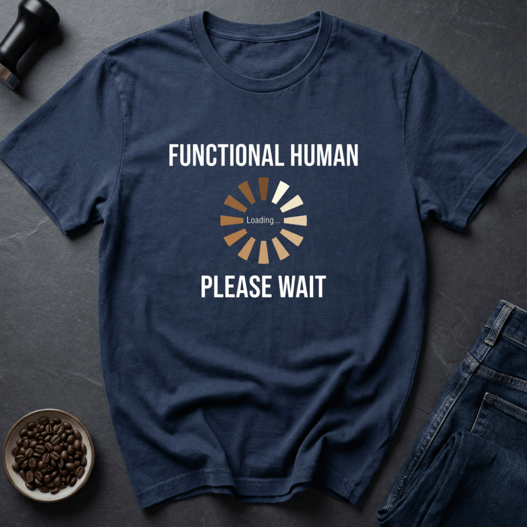 Coffee graphic Brain Buffering T-Shirt in by Caffeine Dept