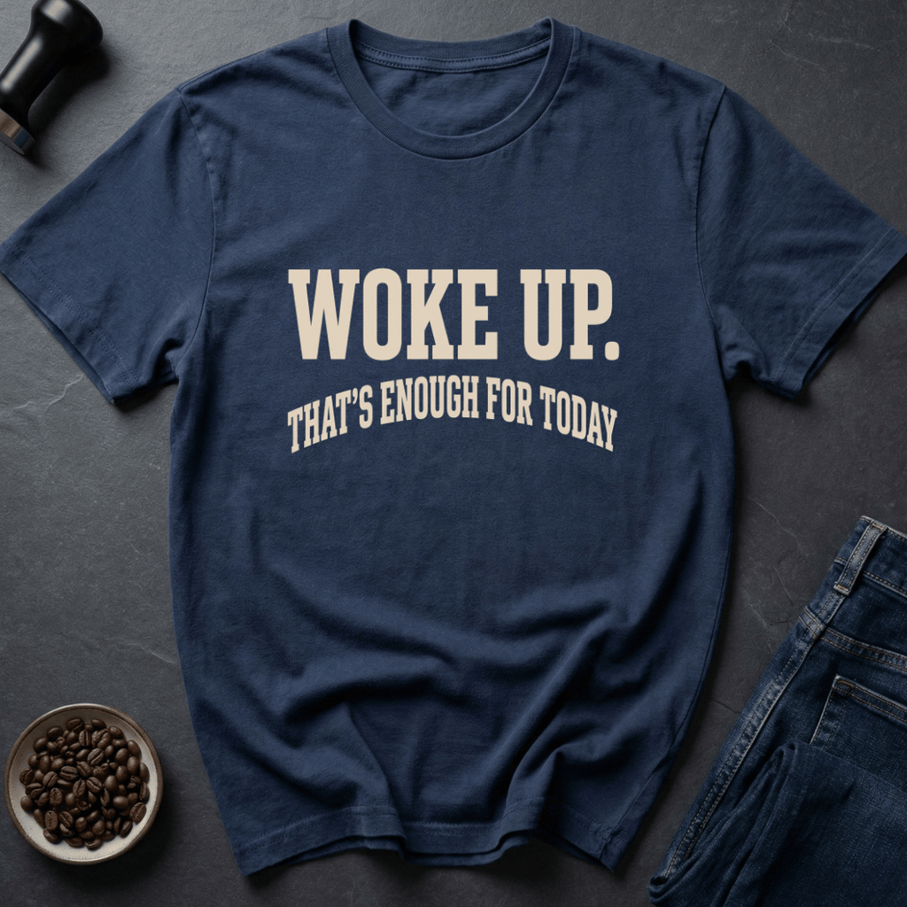 Coffee graphic Awake T-Shirt in by Caffeine Dept
