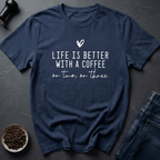 Coffee graphic More Coffee T-Shirt in by Caffeine Dept