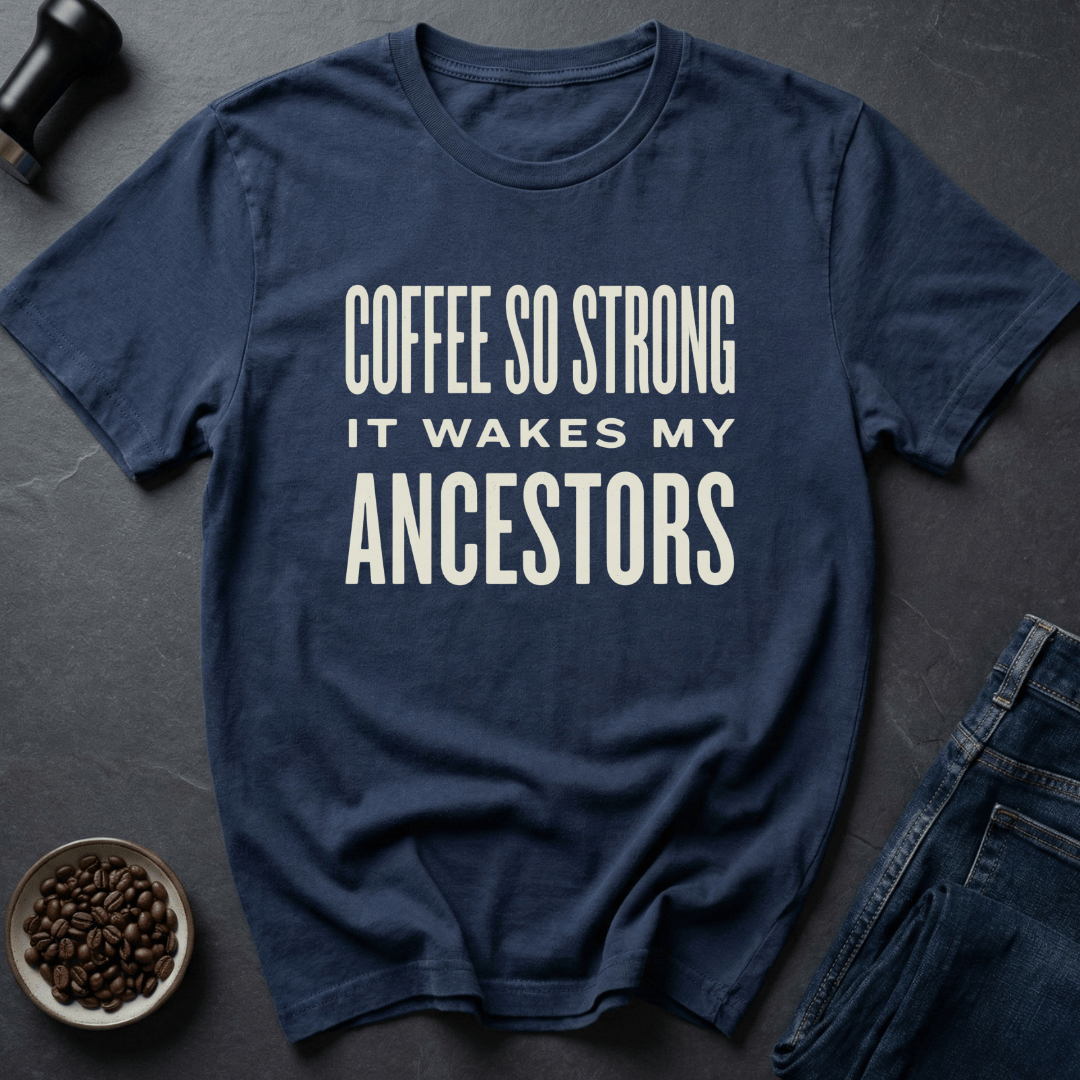 Coffee graphic Heritage Coffee T-Shirt in by Caffeine Dept
