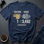 Coffee graphic Busy Mom T-Shirt in by Caffeine Dept
