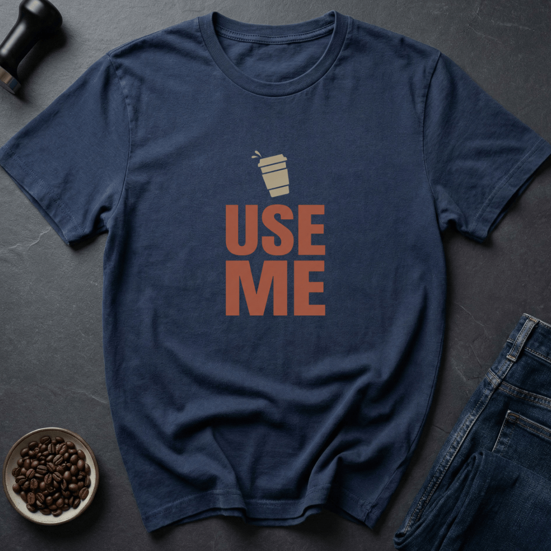 Coffee graphic Pick Me Coffee T-Shirt in by Caffeine Dept