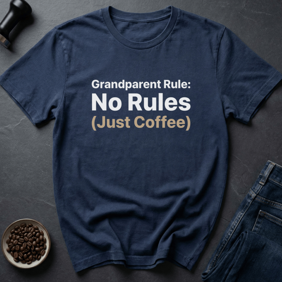 Coffee graphic No Rules T-Shirt in by Caffeine Dept