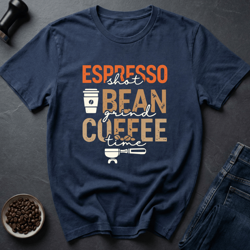 Coffee graphic Espresso Mood T-Shirt in by Caffeine Dept