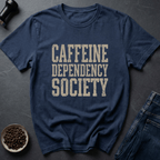 Coffee graphic Caffeine Society T-Shirt in by Caffeine Dept