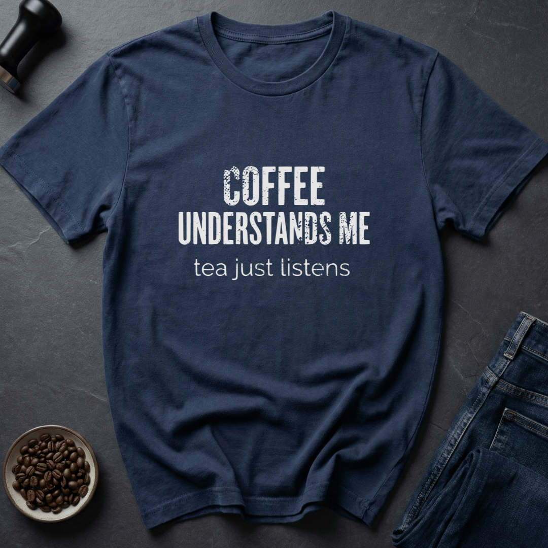 Coffee graphic Coffee Gets T-Shirt in by Caffeine Dept