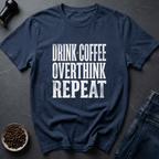 Coffee graphic Coffee Routine T-Shirt in by Caffeine Dept