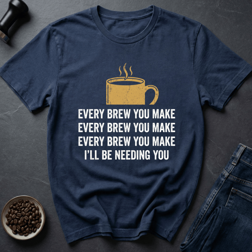 Coffee graphic Sip Stalker T-Shirt in by Caffeine Dept