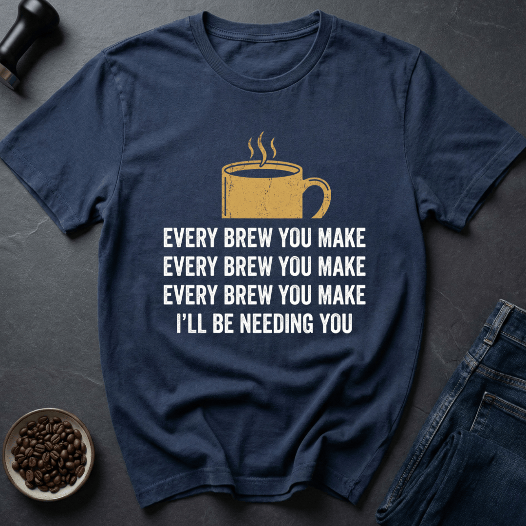 Coffee graphic Sip Stalker T-Shirt in by Caffeine Dept