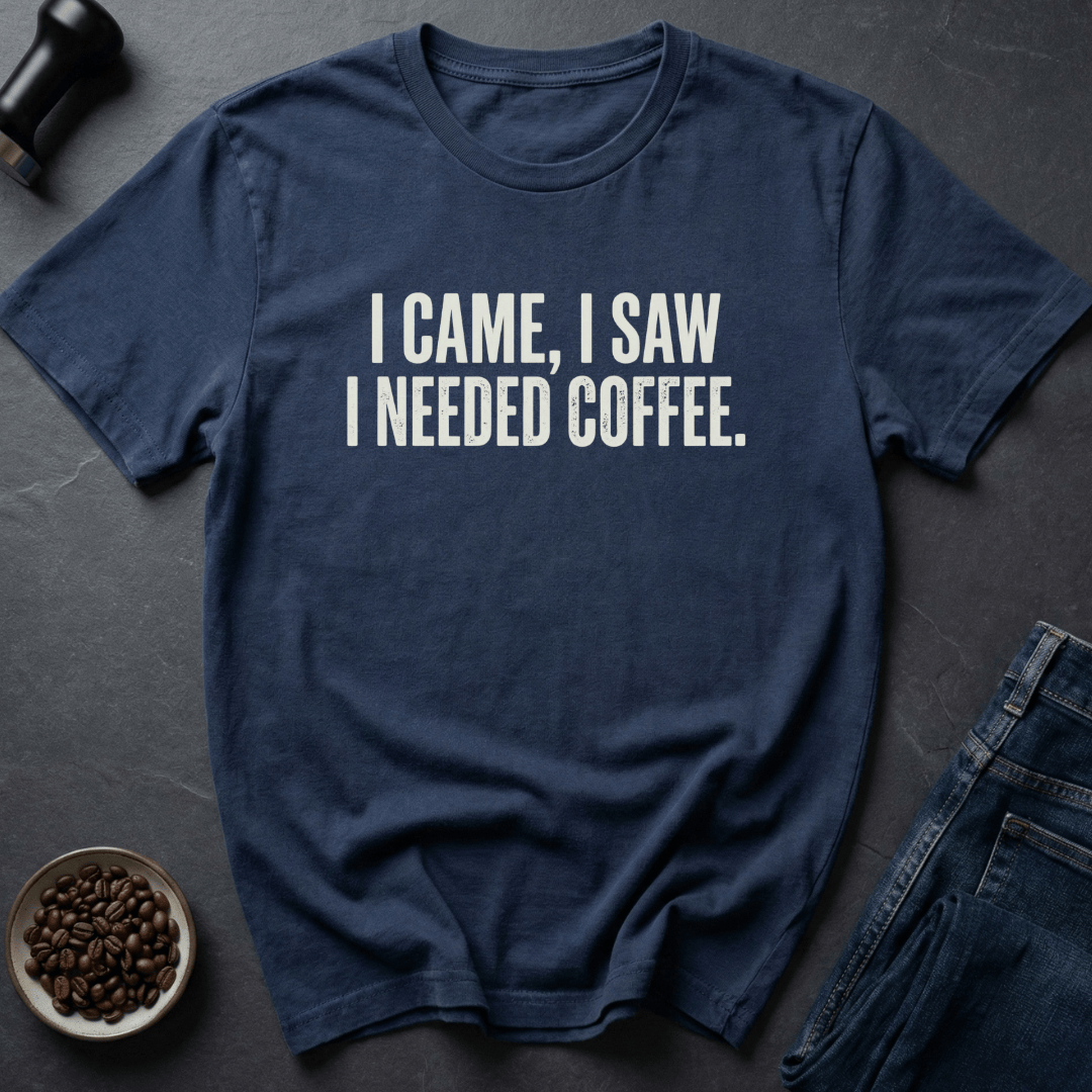 Coffee graphic Coffee Needed T-Shirt in by Caffeine Dept