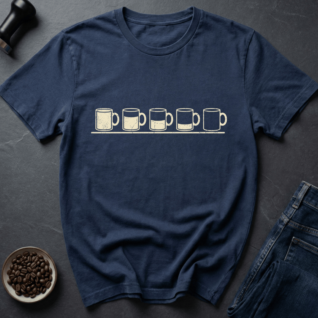 Coffee graphic Daily Ritual T-Shirt in by Caffeine Dept