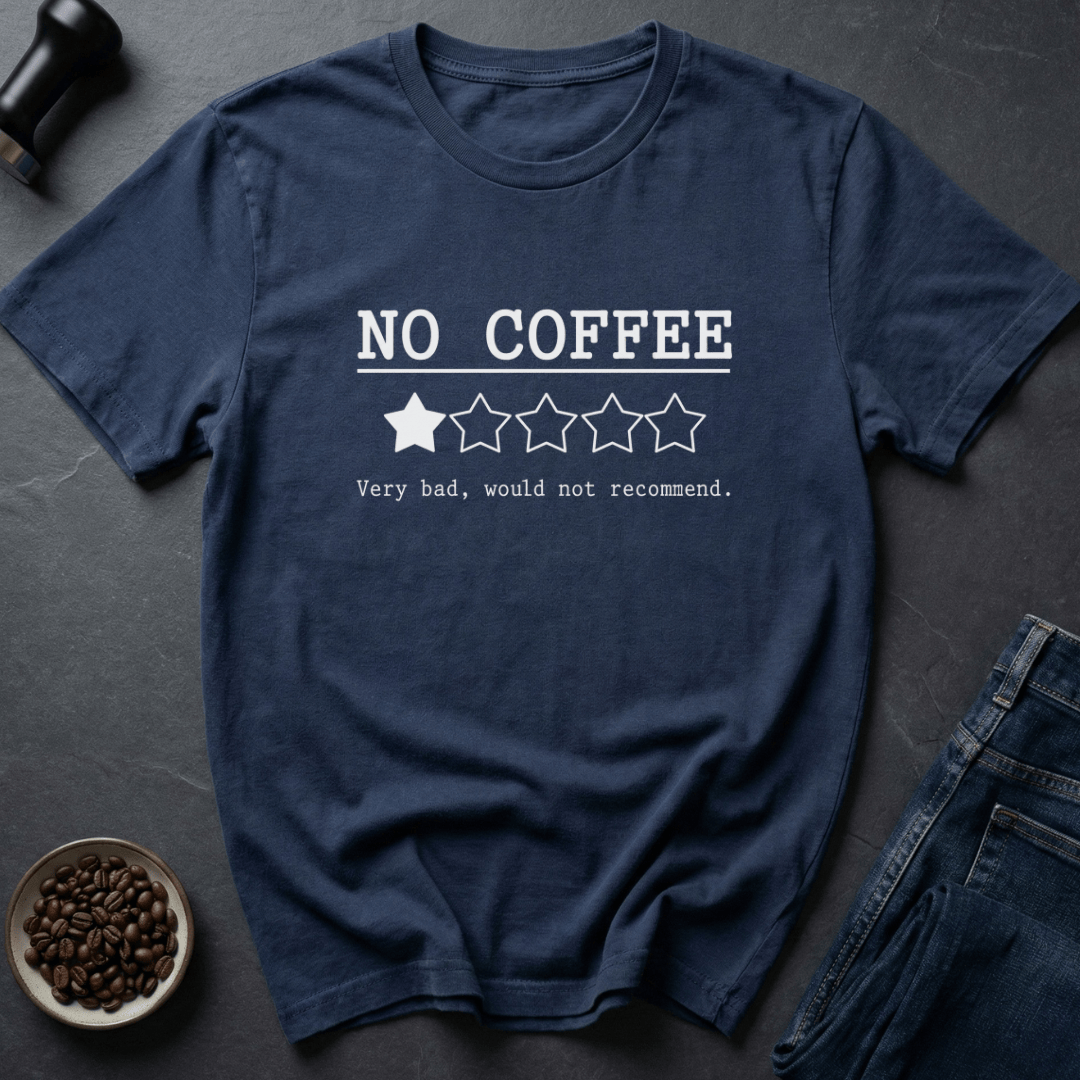 Coffee graphic Zero Brew T-Shirt in by Caffeine Dept