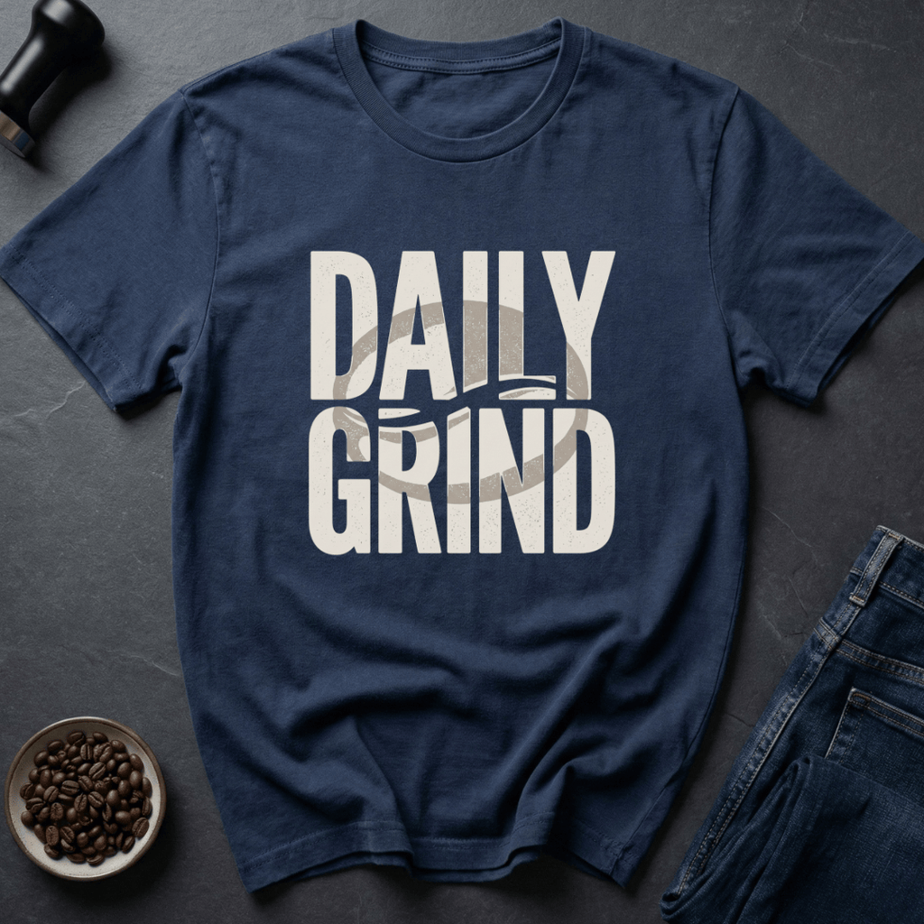 Coffee graphic Daily Grind T-Shirt in by Caffeine Dept