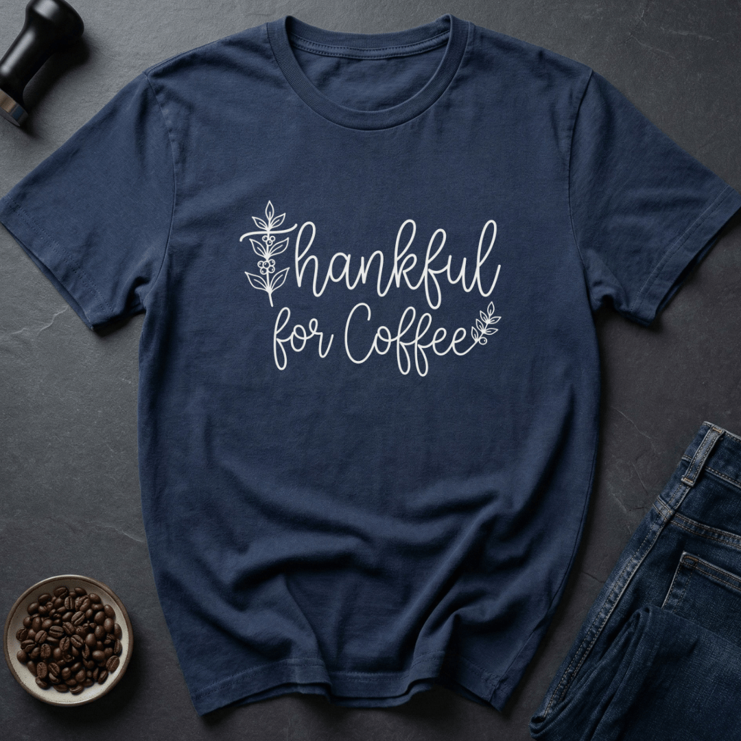 Coffee graphic Blessed Brew T-Shirt in by Caffeine Dept