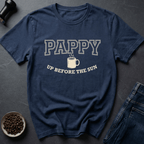 Coffee graphic Grandpa Coffee T-Shirt in by Caffeine Dept