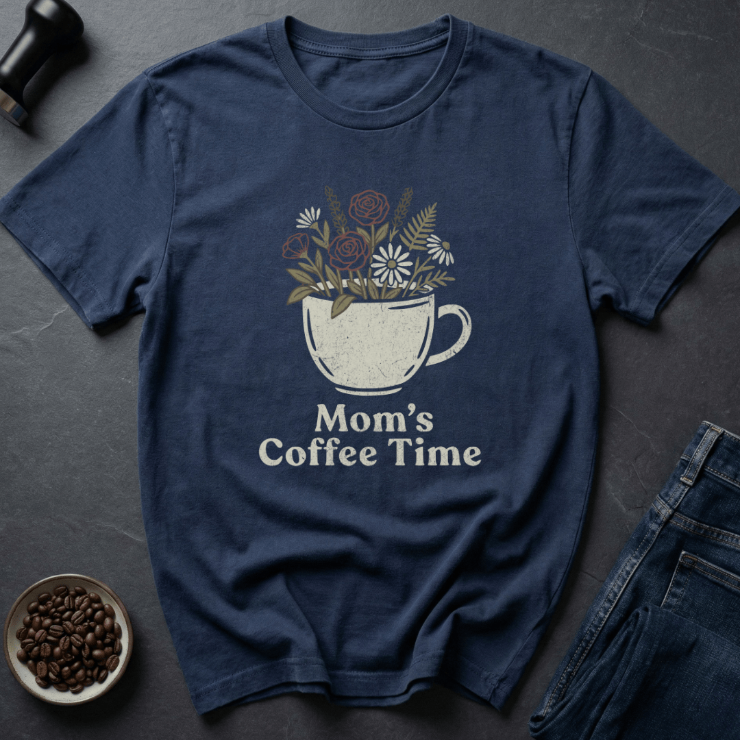 Coffee graphic Mom’s Coffee T-Shirt in by Caffeine Dept