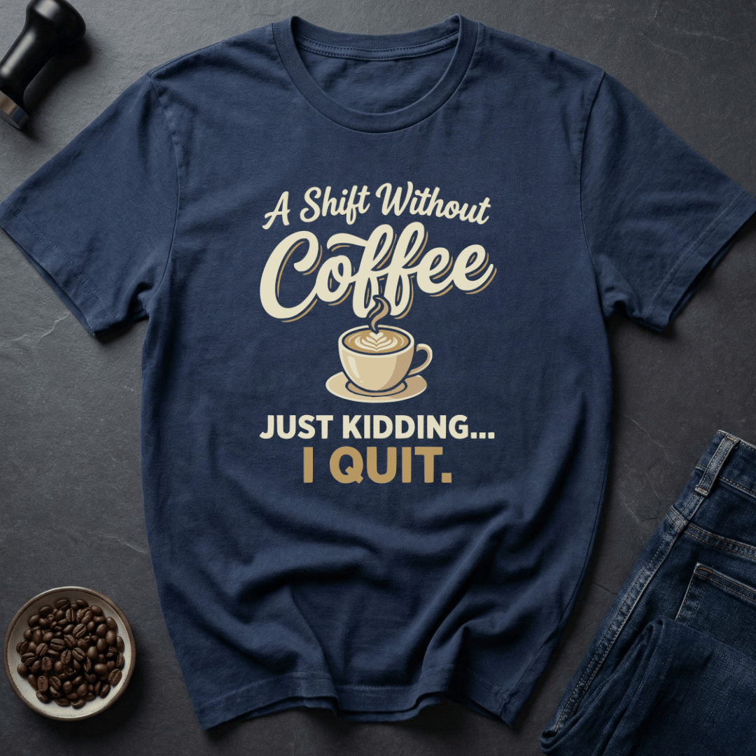 Coffee graphic Shift Fuel T-Shirt in by Caffeine Dept