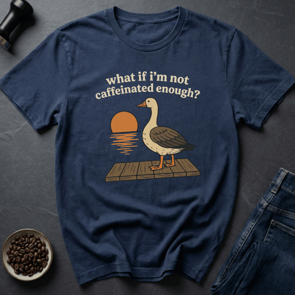 Coffee graphic Caffeine Goose T-Shirt in by Caffeine Dept