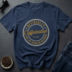 Coffee graphic Fully Wired T-Shirt in by Caffeine Dept
