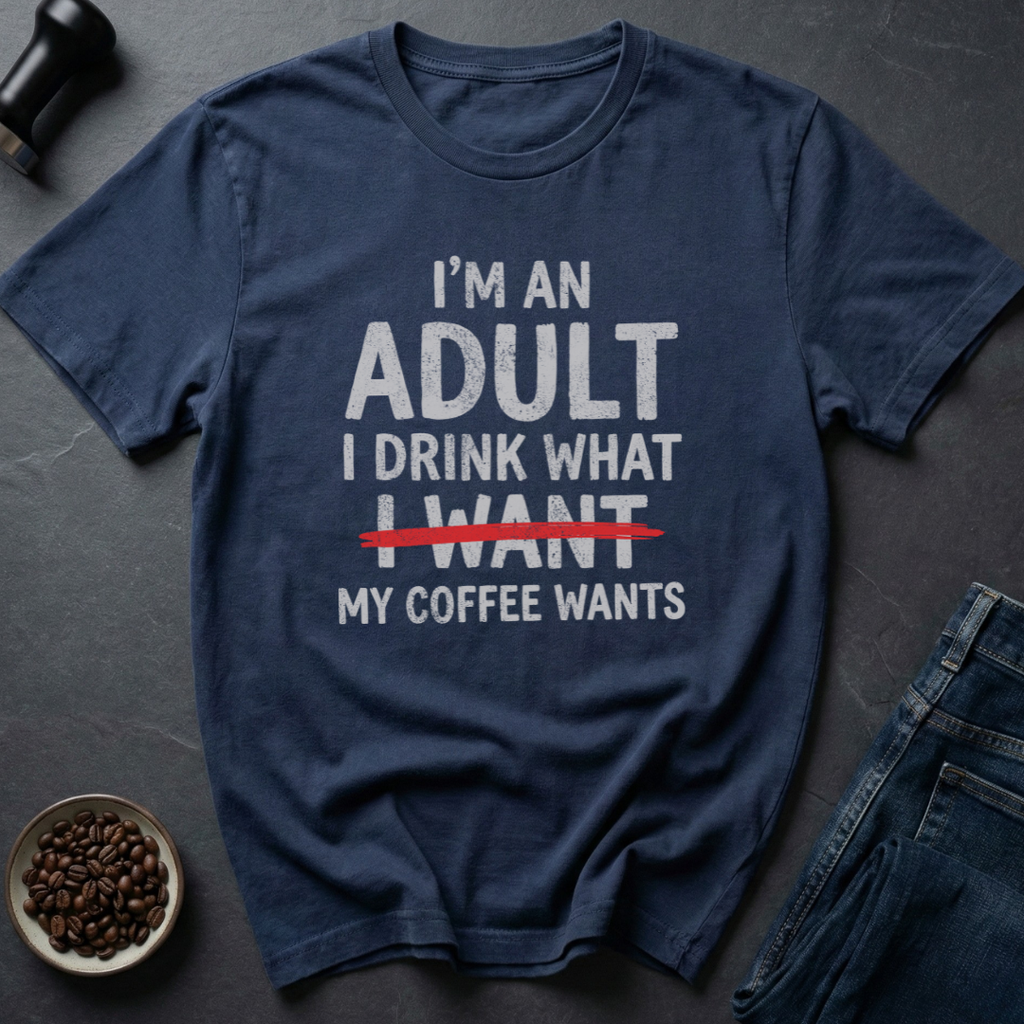 Adult Coffee T-Shirt