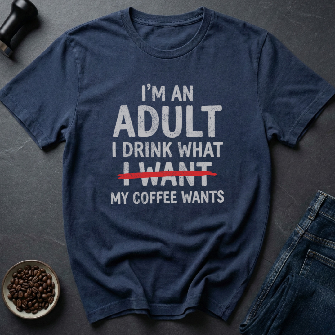 Adult Coffee T-Shirt