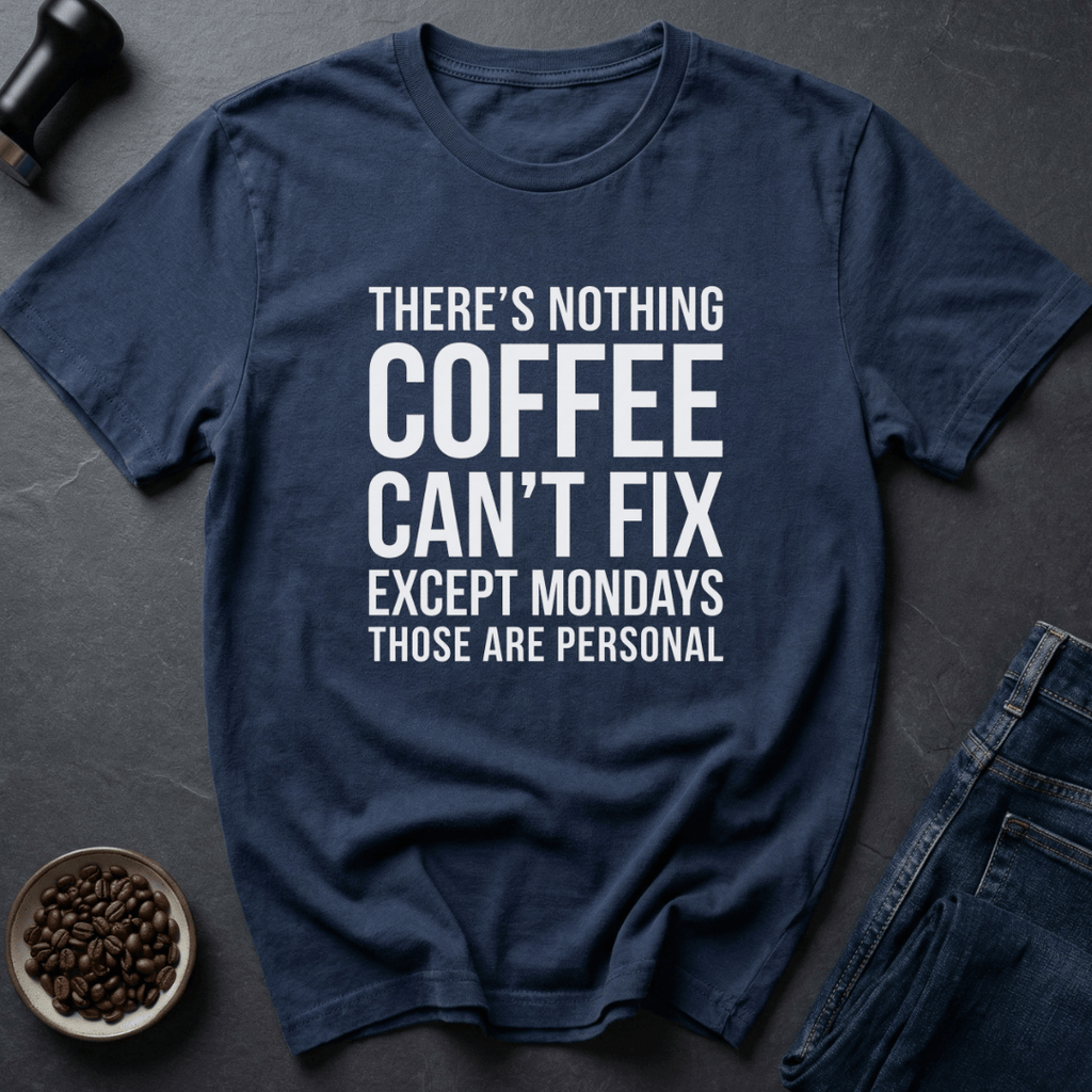 Coffee graphic Roast Problems T-Shirt in by Caffeine Dept