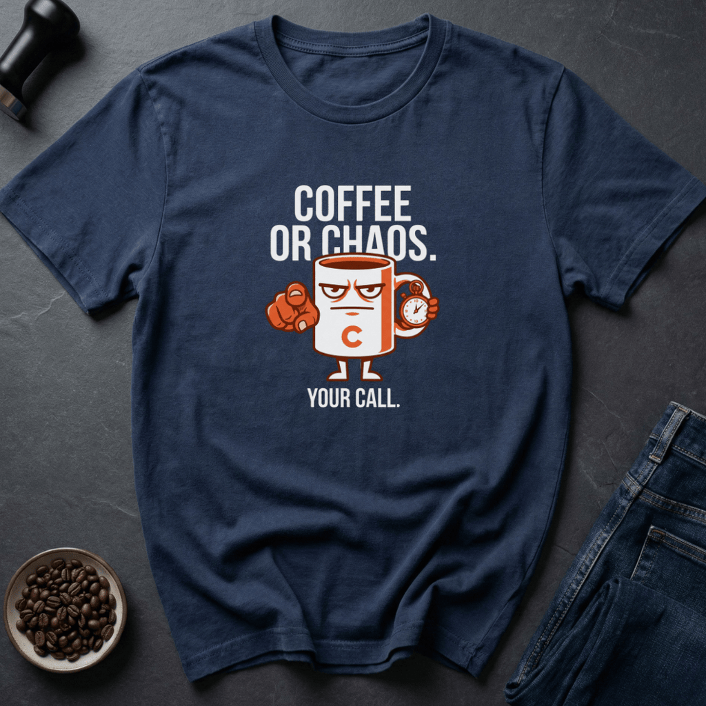 Coffee graphic Choose Coffee T-Shirt in by Caffeine Dept
