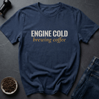 Coffee graphic Engine Cold T-Shirt in by Caffeine Dept