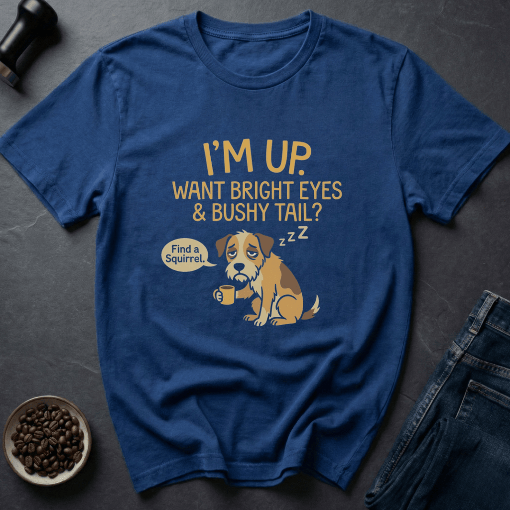 Coffee graphic Morning Mood T-Shirt in by Caffeine Dept