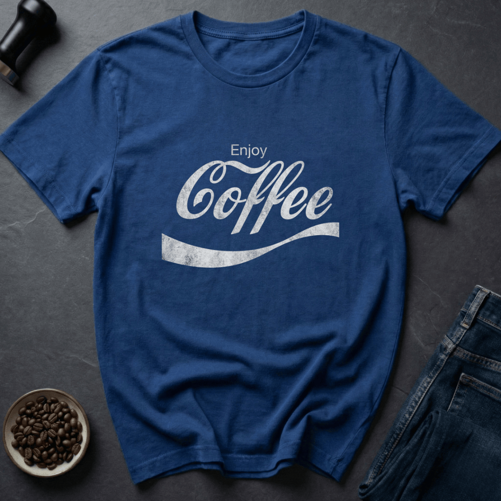 Coffee graphic Vintage Buzz T-Shirt in by Caffeine Dept
