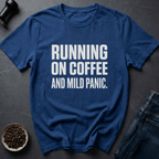 Coffee graphic Anxiety Coffee T-Shirt in by Caffeine Dept